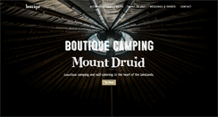 Desktop Screenshot of boutiquecamping.ie